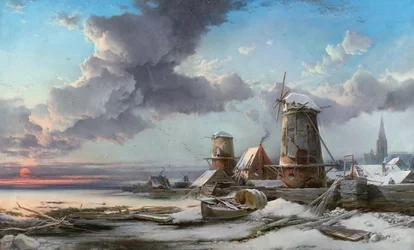 Frosty Sunrise, Leiden